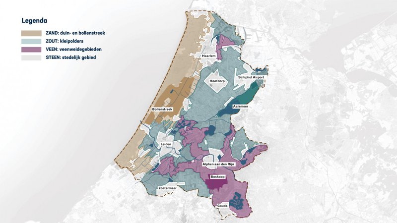 Werkgebied hoogheemraadschap van Rijnland
